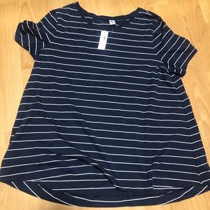 NWT Old navy striped tee (L)